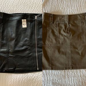 Two pairs of Womens skirts